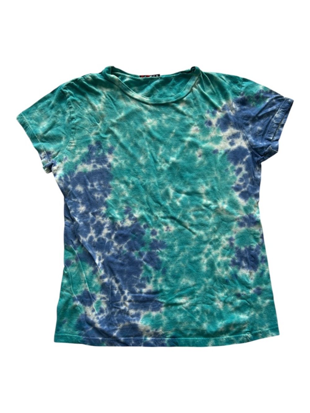 🦋 5/$25 - Vintage Buzz Tie Dye T-Shirt in Blue/Green - Size XL Measures 20” PTP